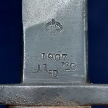 British WW1 1907 Pattern Bayonet with Hooked Quillon, 2nd Battalion Loyal Lancashire Regiment, East Africa 15